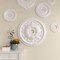 Ekena Millwork Tomango Egg & Dart Medallion (Canopies up to 6 3/4"), 27 7/8"OD x 3 7/8"ID x 2 1/2"P, Primed White CM27TO - alternate 7
